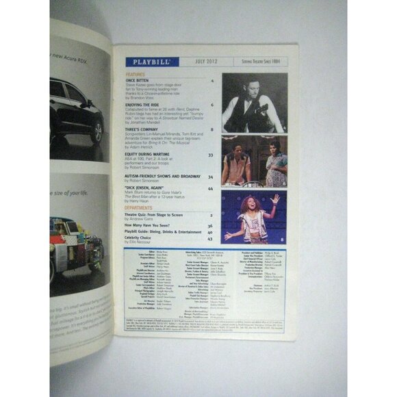 Gershwin's Porgy Bess Playbill July 2012 Audra McDonald Norm Lewis David Grier - Picture 4 of 9